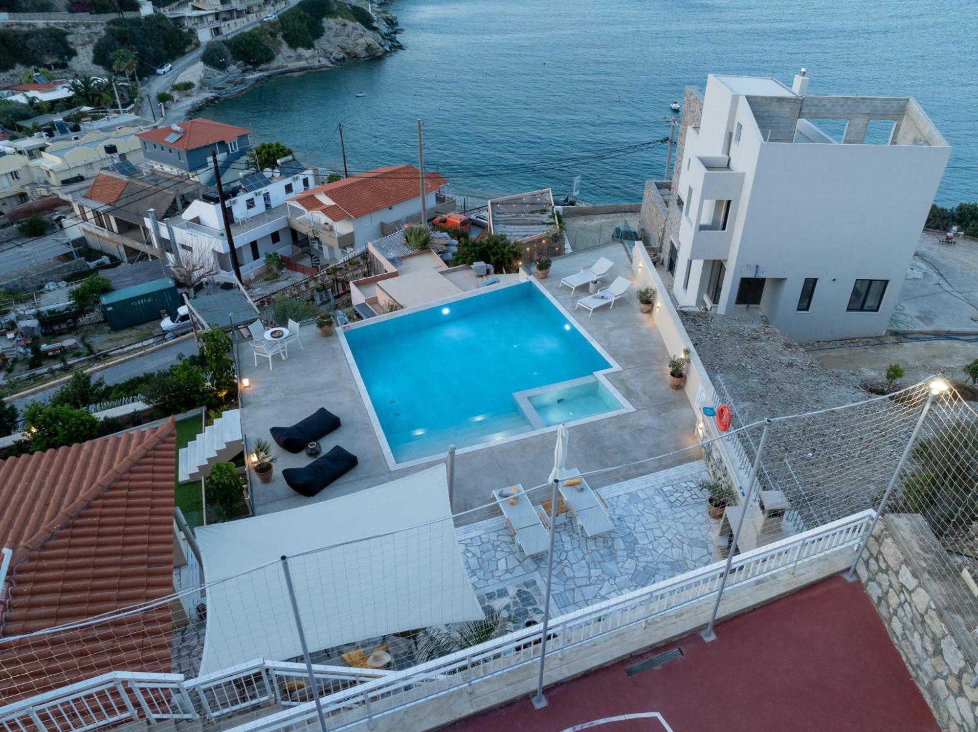 Amazing View Villa Aliki With Infinity Pool & Spa Ligaria  Ngoại thất bức ảnh