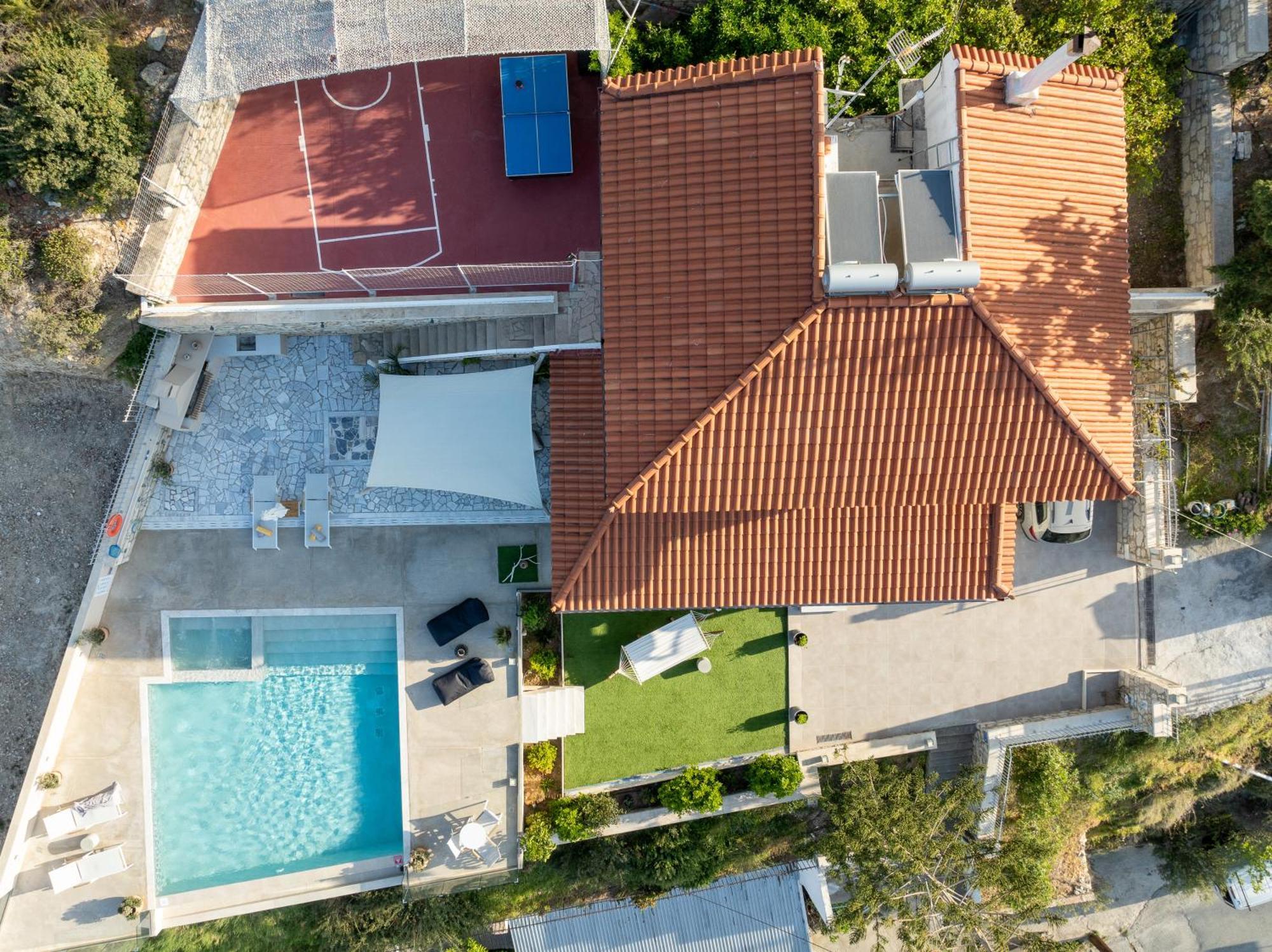 Amazing View Villa Aliki With Infinity Pool & Spa Ligaria  Ngoại thất bức ảnh