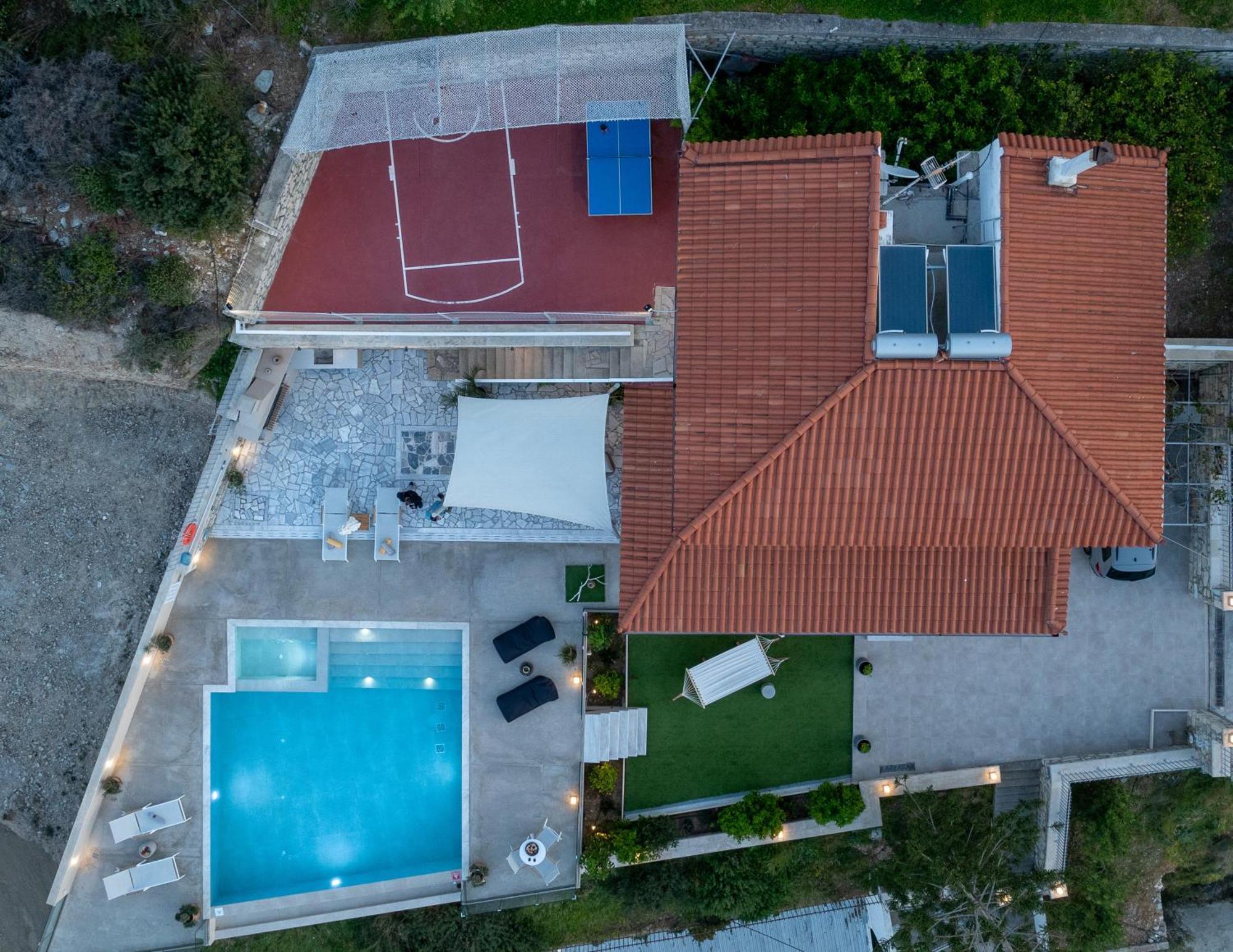 Amazing View Villa Aliki With Infinity Pool & Spa Ligaria  Ngoại thất bức ảnh